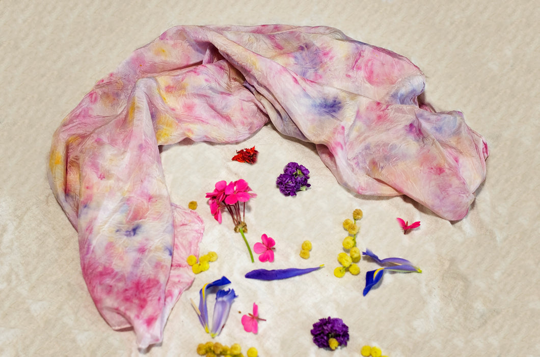 Botanical Dyed Silk